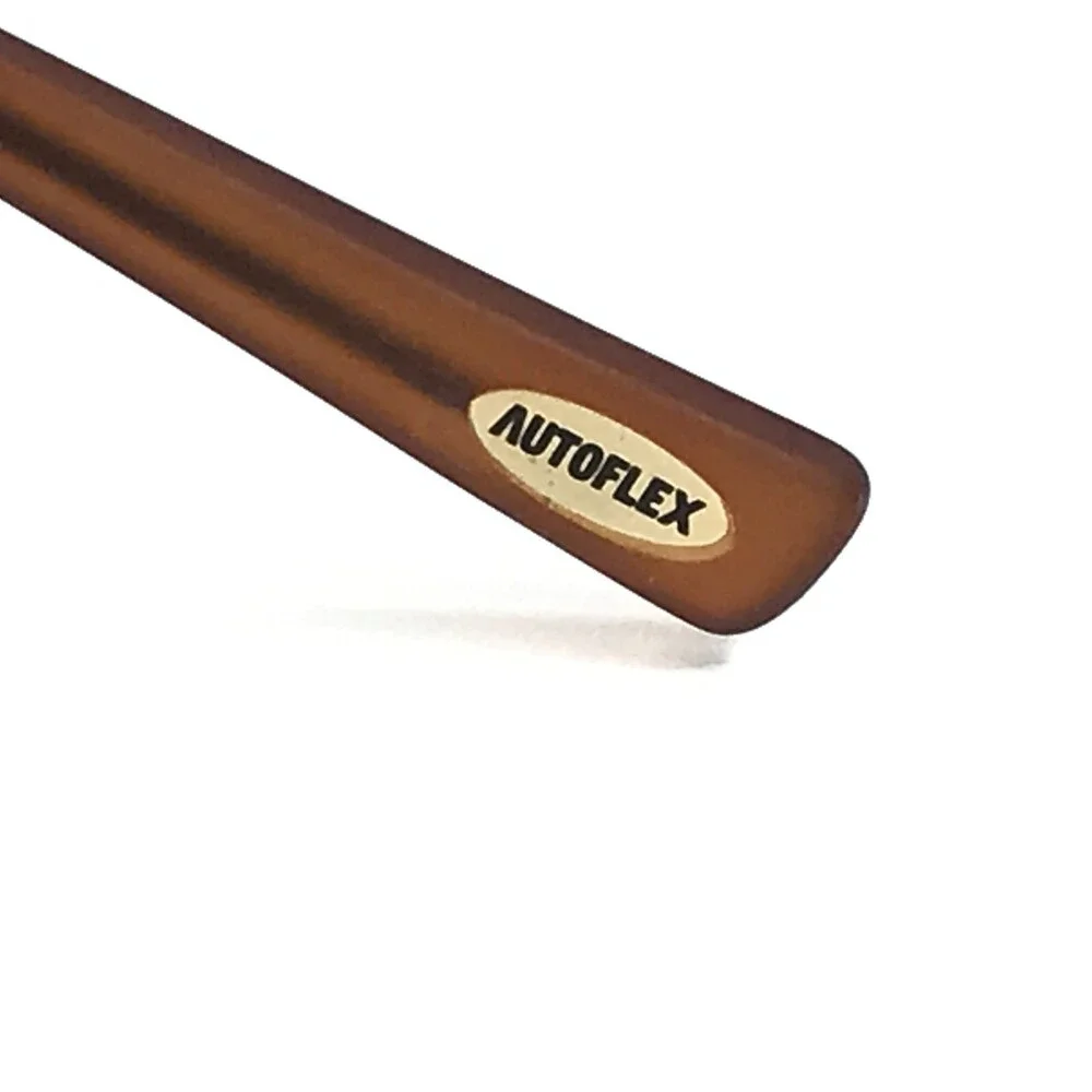 Autoflex Eyeglasses Frames SIR DUKE 210 Satin Brown Square Half Rim 51-19-140
